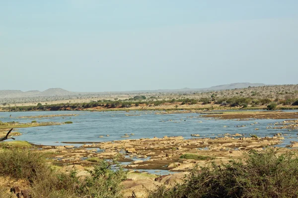 Річка Тсаво — стокове фото