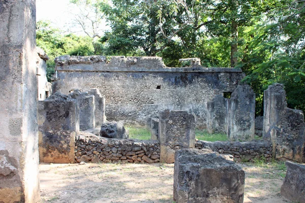 Ruinas antiguas de Gede — Foto de Stock