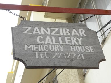 Zanzibar gallery, the birthplace of Freddy Mercury clipart