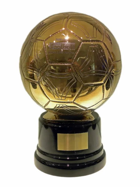 Golden ball, beste speler in de wereld — Stockfoto