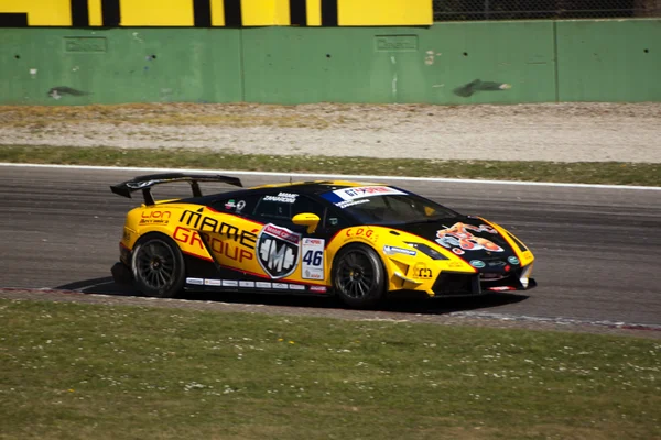 stock image Racing car in the Rally of Monza