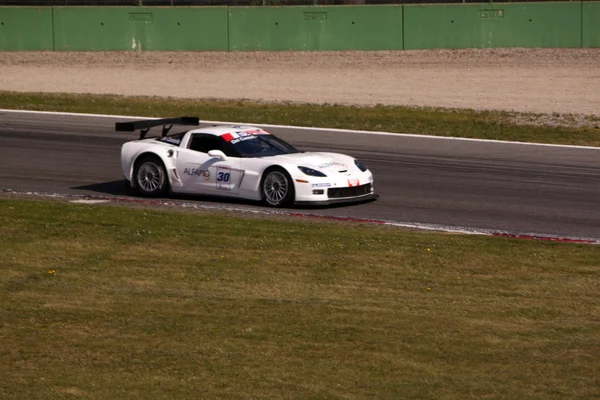 Racing car in the Rally of Monza — Stock Photo, Image