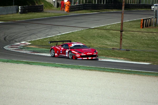 Carro de corrida no Rali de Monza — Fotografia de Stock