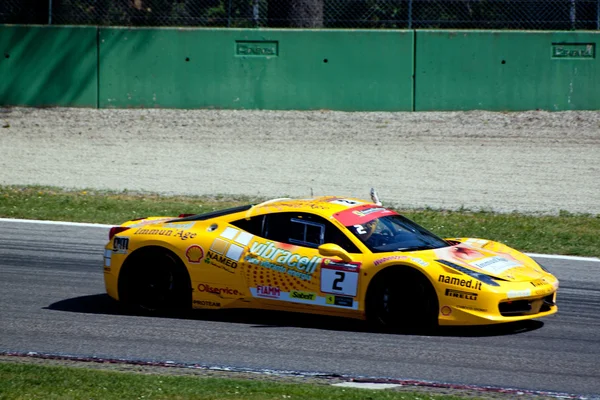 Carro de corrida no Rali de Monza — Fotografia de Stock