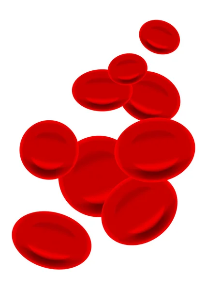 Red antibodies — Stock Photo, Image
