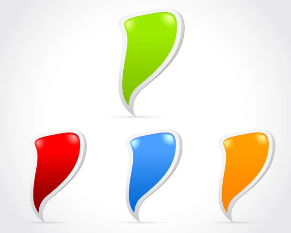 Design of messenger window icon — Stock Photo, Image