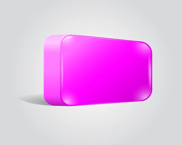 Botón web lila brillante en blanco —  Fotos de Stock
