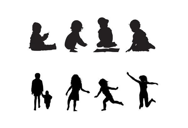 Enfants — Image vectorielle
