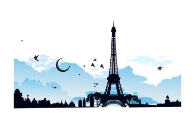 Paris tower clipart