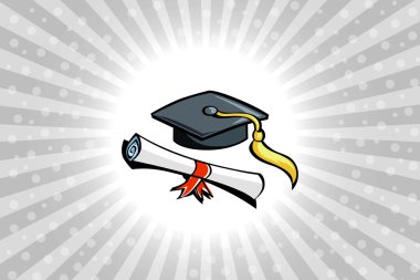 Graduation cap clipart