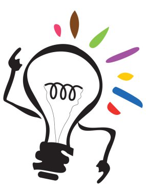 Art lamp clipart