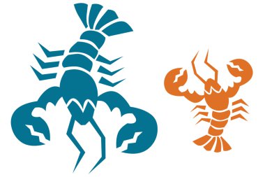 Craw fish clipart