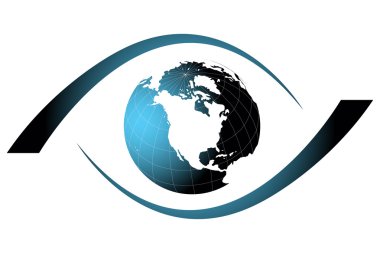 Eye world clipart