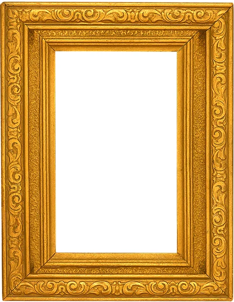 Gold picture frame — Stock Photo, Image