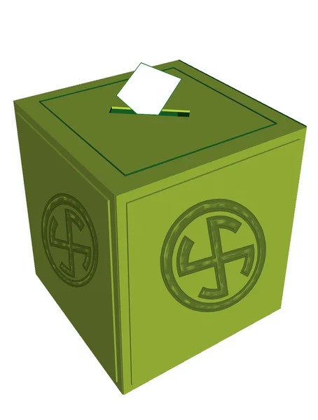Választási doboz — Stock Fotó