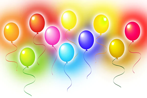 COLORFUL BALLOONS — Stock Photo, Image