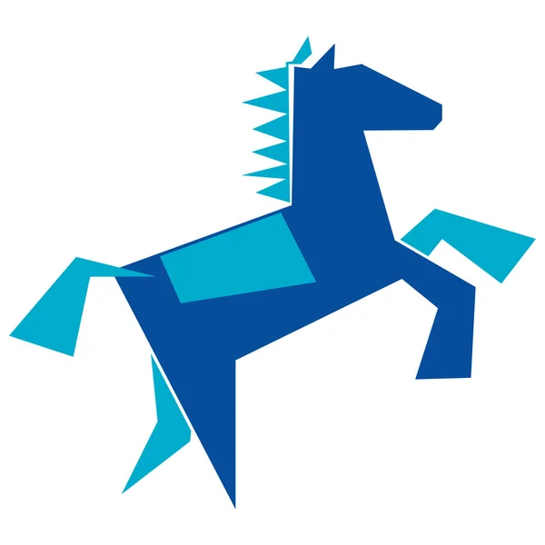 Pferd-Logo — Stockfoto