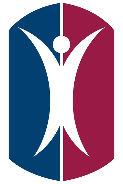 Logo kobiety — Zdjęcie stockowe
