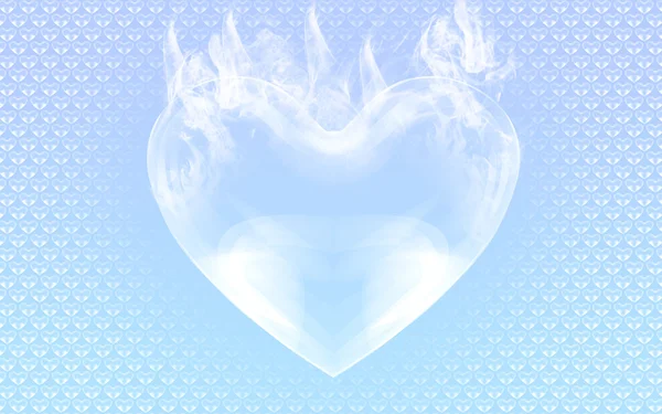 ICE HEART — Stock Photo, Image
