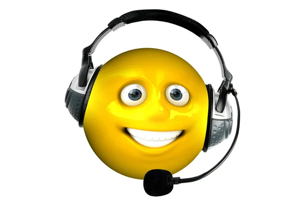 Логотип улыбки — стоковое фото