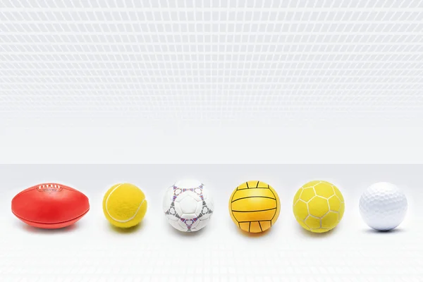 Sports balls — Stock Photo, Image