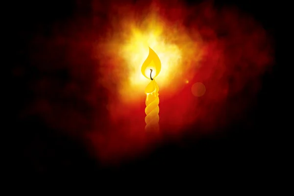 Candle power — Stock Photo, Image