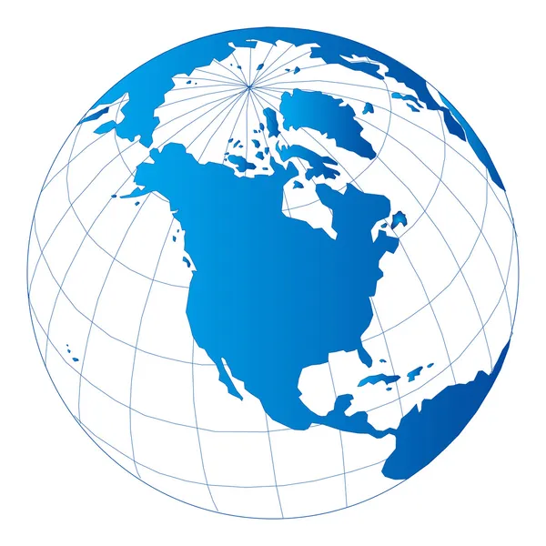 Abstract Blue Globe Logo Stock Vector | Adobe Stock