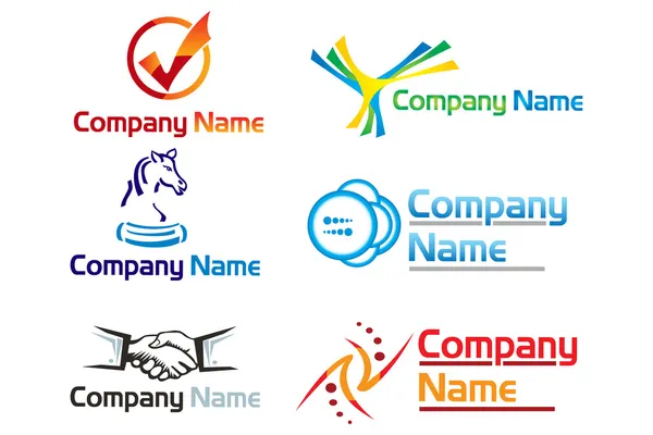 Logotipo corporativo — Fotografia de Stock