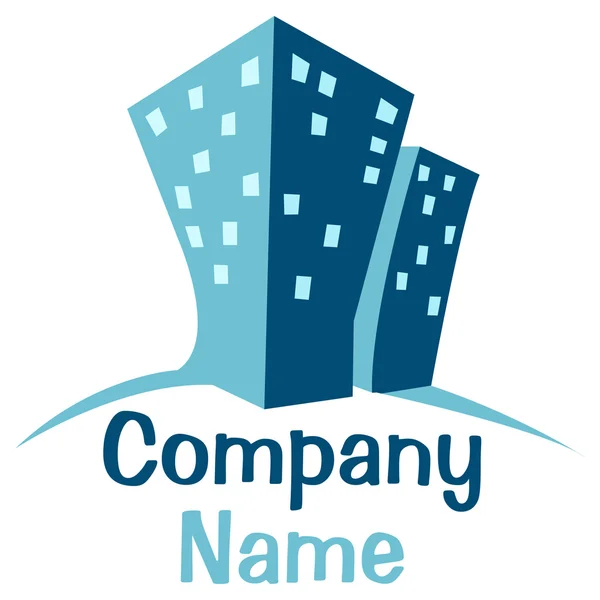 Gebäude-Logo — Stockfoto