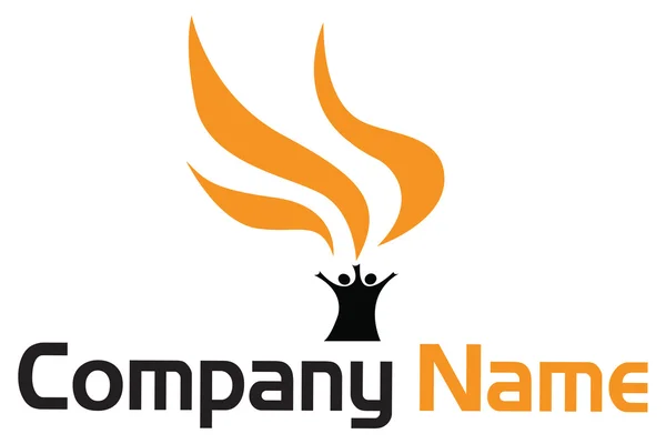 Stylizované logo — Stock fotografie