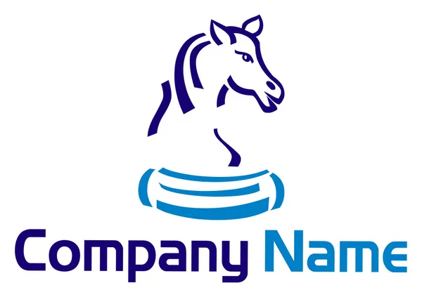 Horse logo — Stock Photo, Image