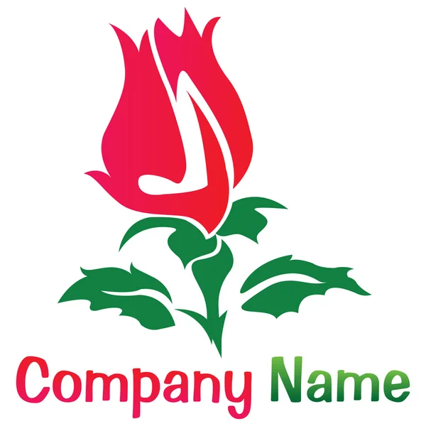 Rózsaszín logo — Stock Fotó