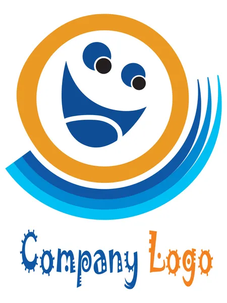 Smiley logo — Stock Photo, Image