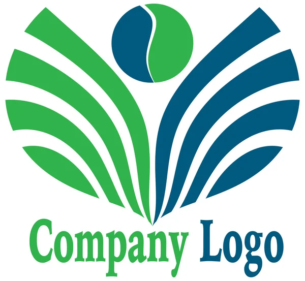 Leaf logo — Stock Photo, Image