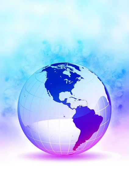 Colourful globe — Stock Photo, Image