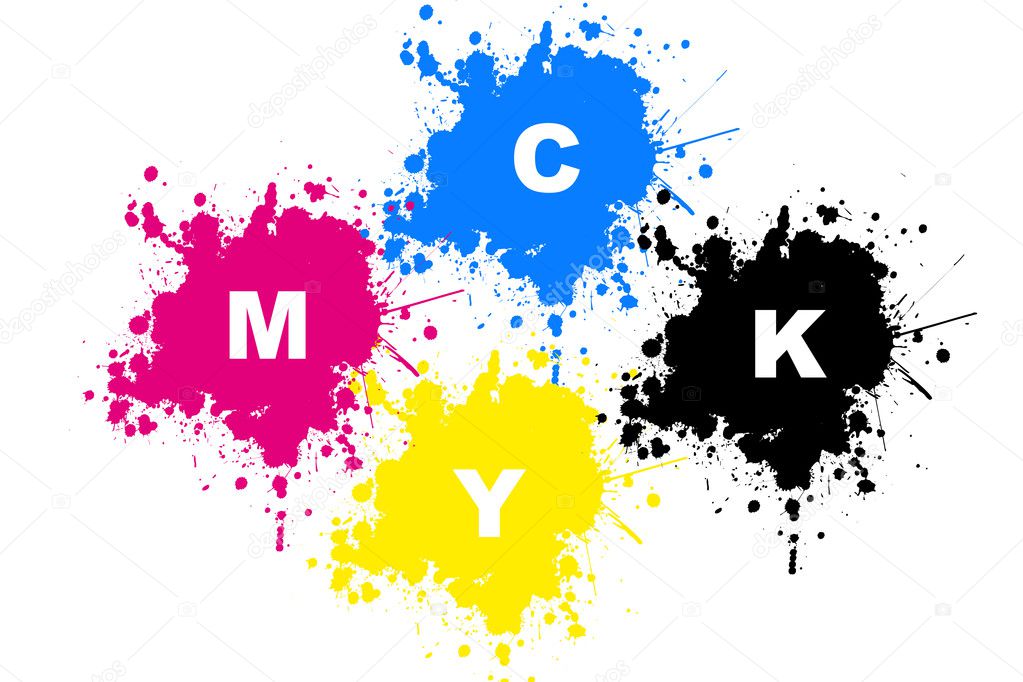 Cmyk printing colour