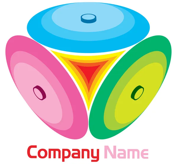 Logotipo do redemoinho — Vetor de Stock
