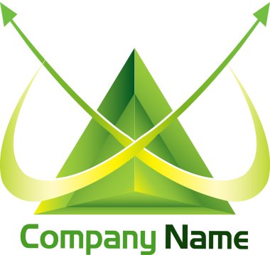 Triangle logo clipart