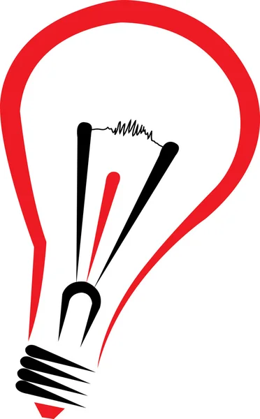 Logotipo da lâmpada — Vetor de Stock