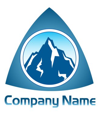 Mountain logo clipart