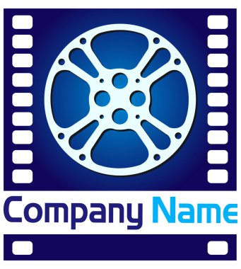 Ie film reel logo clipart