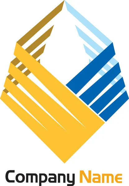 Logo corporativo — Vector de stock