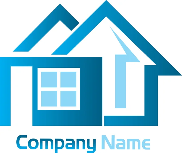 Huis logo — Stockvector