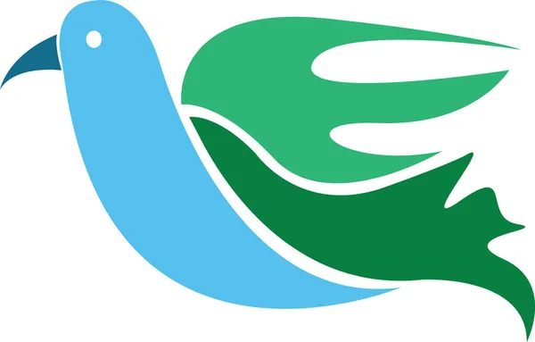 Logo oiseau — Image vectorielle