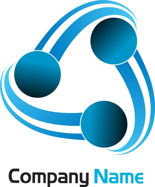 Rotasyon logosu — Stok Vektör