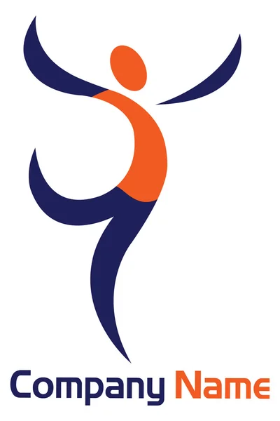 Logo attivo — Vettoriale Stock