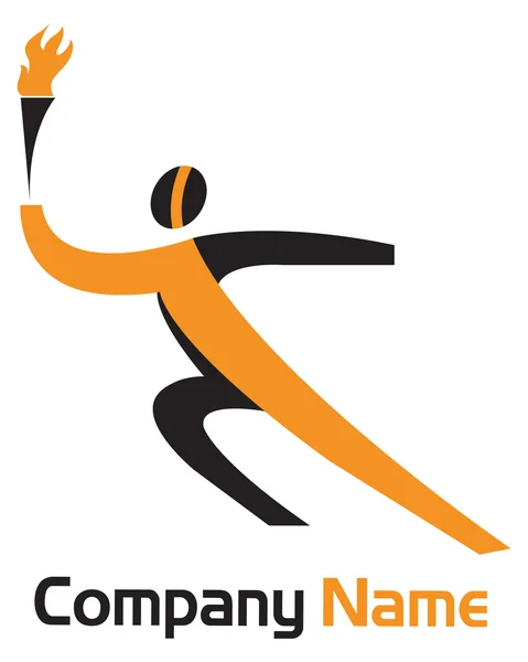 Logo olimpico — Vettoriale Stock