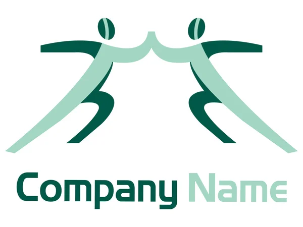 Logotipo de casais —  Vetores de Stock