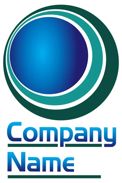 Logo rond — Image vectorielle