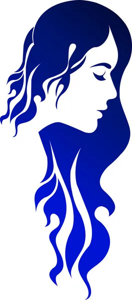 Logo esthéticienne — Image vectorielle